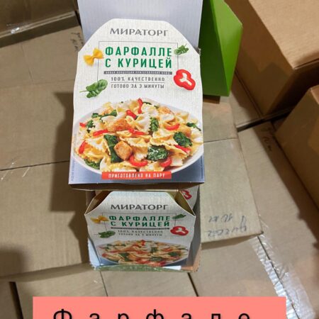 Фарфалле с курицей -180гр
